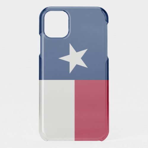 The Texan Lone Star State Flag of Texas iPhone 11 Case