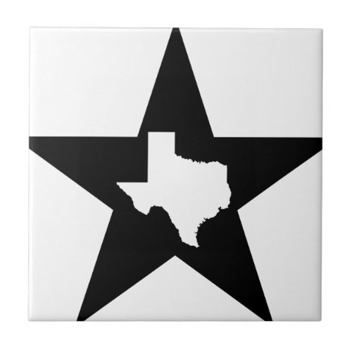 The Texas Lone Star State US Custom Ink Tile
