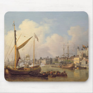The Thames and the Tower of London supposedly on t Mouse Pad