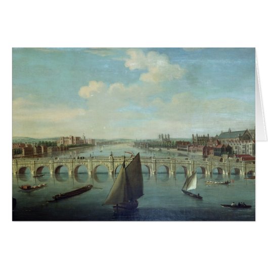 The Thames at Westminster Cards (Front Horizontal)