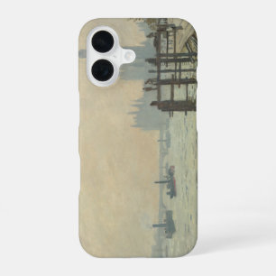 The Thames Below Westminster by Claude Monet iPhone 16 Case
