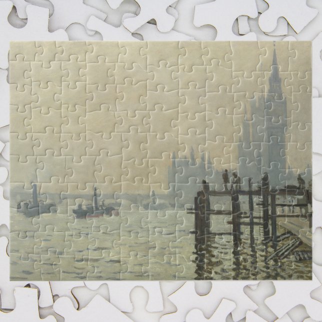 The Thames Below Westminster by Claude Monet Jigsaw Puzzle (Creator Uploaded)