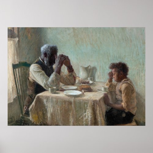 The Thankful Poor 1894 by Henry Ossawa Tanner Poster