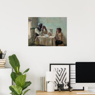 The Thankful Poor by Henry Ossawa Tanner Poster