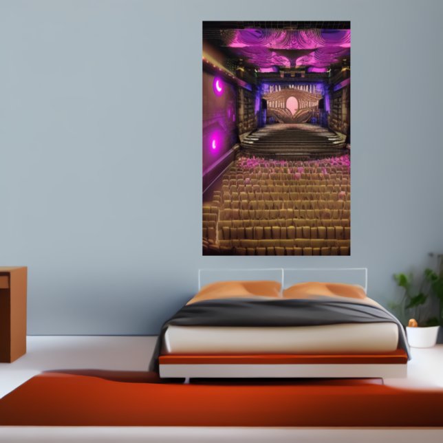 The theater | AI Art Poster (Creator Uploaded)