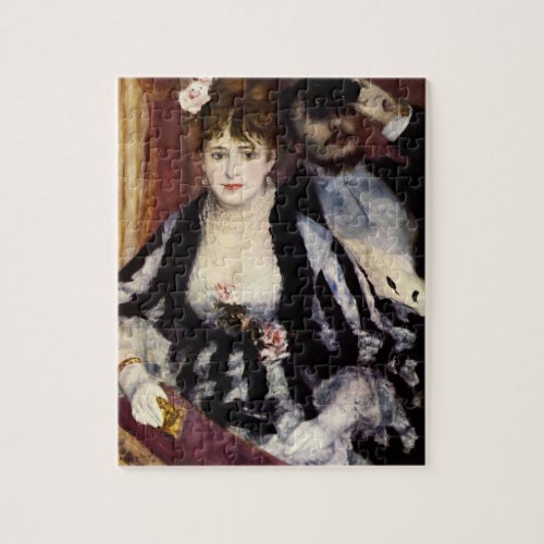 The Theater Box by Renoir Impressionist Painting Jigsaw Puzzle