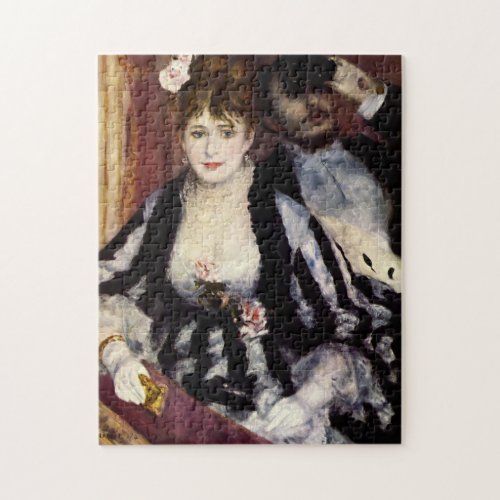 The Theater Box by Renoir Impressionist Painting Jigsaw Puzzle