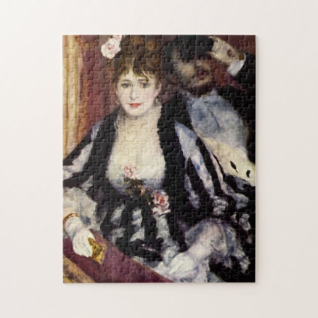 The Theater Box by Renoir Impressionist Painting Jigsaw Puzzle (Vertical)