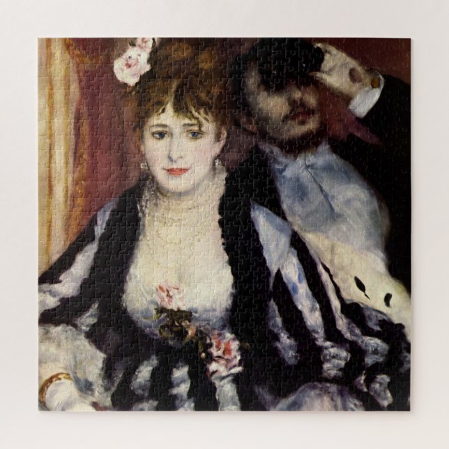 The Theater Box by Renoir Impressionist Painting Jigsaw Puzzle (Vertical)