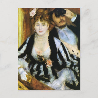 The Theater Box by Renoir Postcard