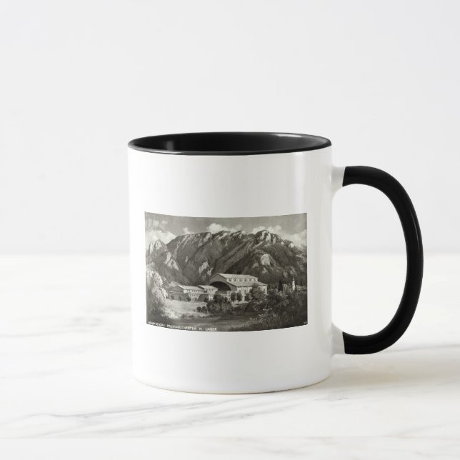 The Theatre at Oberammergau, 1930 Mug (Right)
