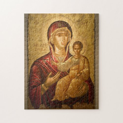 The Theotokos and the Child Christ Jigsaw Puzzle