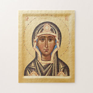 The Theotokos (Virgin Mary) Orthodox Icon  Jigsaw Puzzle