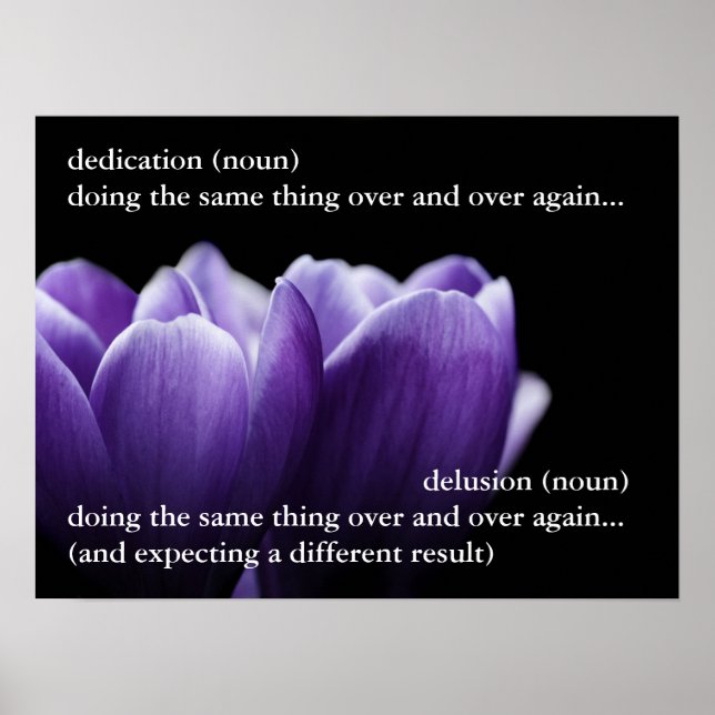 The thin line between dedication and delusion 3 poster (Front)