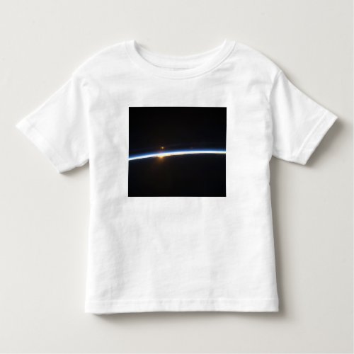 The thin line of Earths atmosphere Toddler T_shirt
