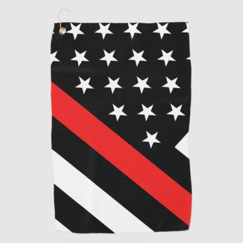 The Thin Red Line Flag Golf Towel