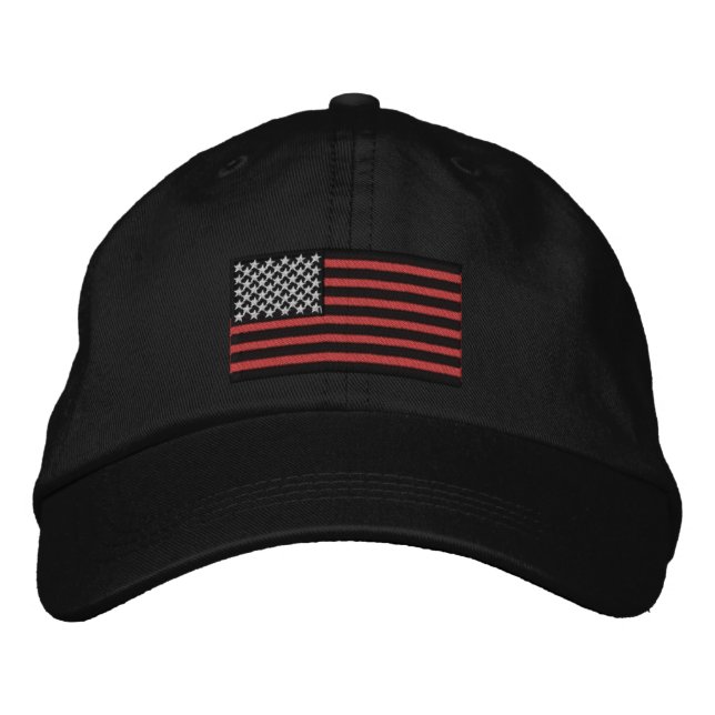 The Thin Red Lines American Embroidered Baseball Cap (Front)