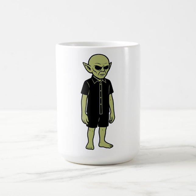 The Thing They Saw - I Believe Alien Encounter Coffee Mug (Center)
