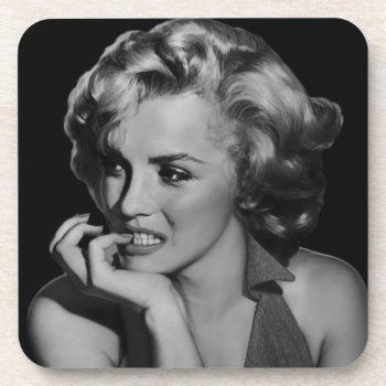 The Thinker Beverage Coaster by boulevardofdreams at Zazzle