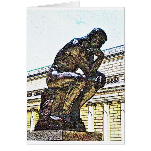 The thinker cards (Front)
