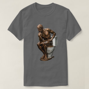 The Thinker Funny T-Shirt