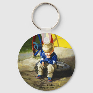 The Thinker Keychain