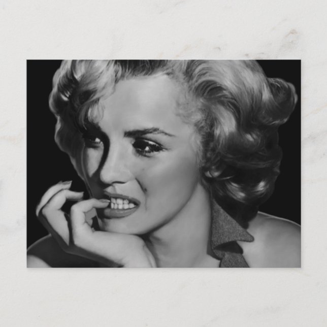 The Thinker Postcard (Front)