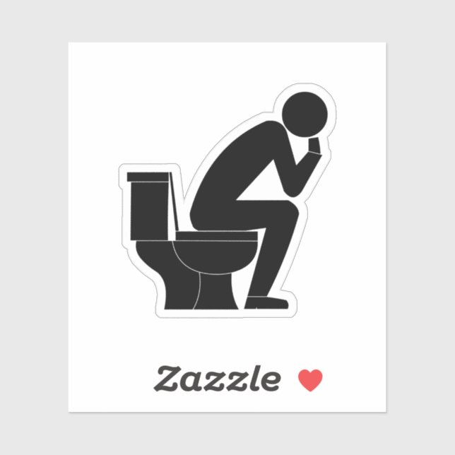 The thinker sticker (Sheet)