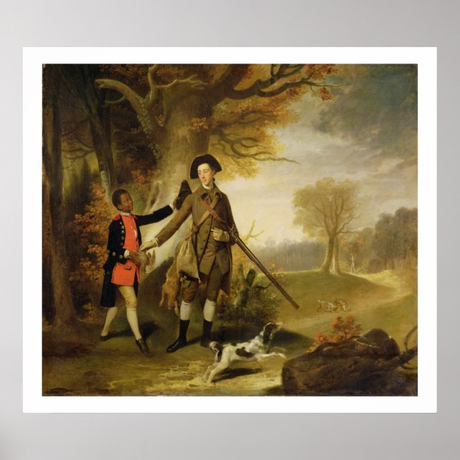The Third Duke of Richmond (1735-1806) out Shootin Poster (Front)