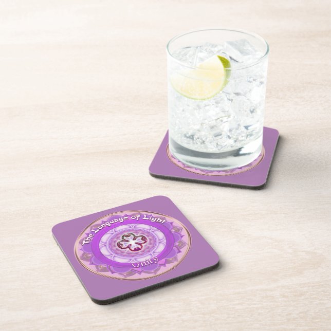 the Third Eye symbol of Unity Beverage Coaster (Right Side)