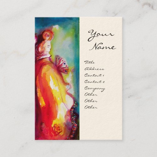 THE THIRD MASK  Costume Designer Theater Artist Business Card