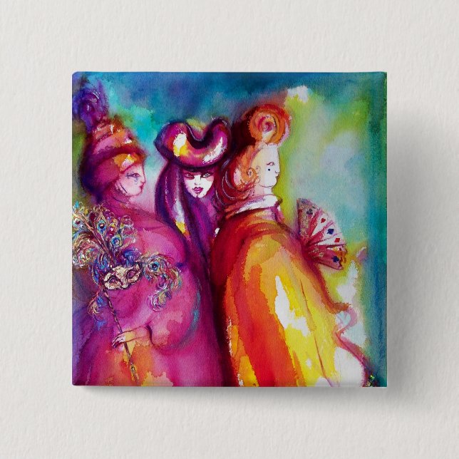 THE THIRD MASK - Detail 1 Button (Front)