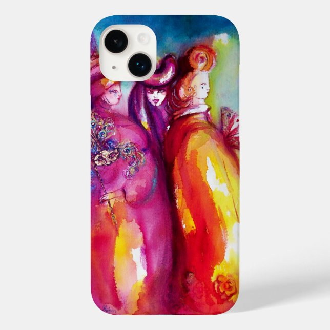 THE THIRD MASK / Venetian Carnival Masquerade Ball Case-Mate iPhone Case (Back)