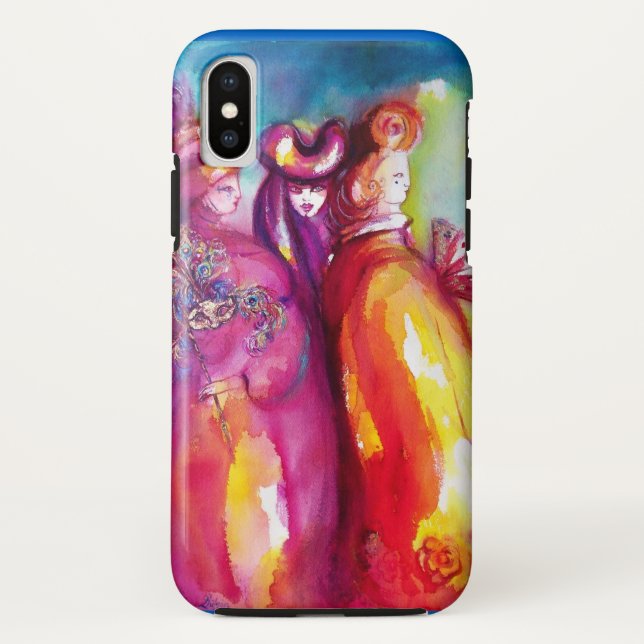 THE THIRD MASK / Venetian Carnival Masquerade Ball Case-Mate iPhone Case (Back)
