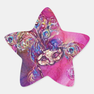 THE THIRD MASK/ Venetian Masquerade Star Sticker