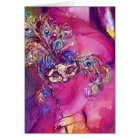 THE THIRD MASK  / VENETIAN MASQUREADE,pink purple
