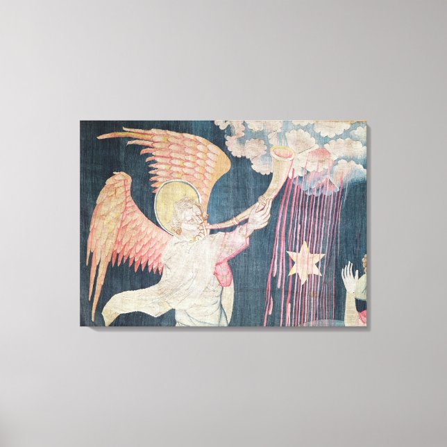 The Third Trumpet and the Wormwood Star Canvas Print (Front)