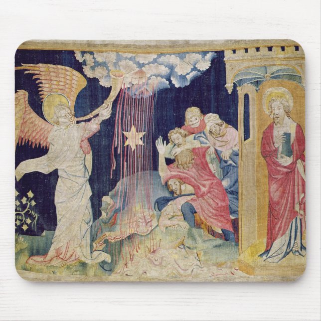 The Third Trumpet and the Wormwood Star Mouse Pad (Front)