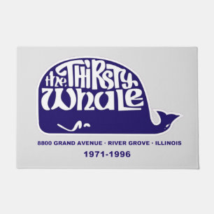 The Thirsty Whale, River Grove, Illinois Doormat