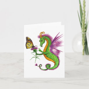 The Thistle Dragon Card