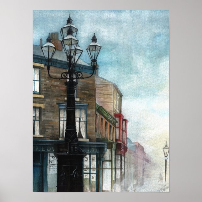 The Thornaby 5 Lamps, Misty - POSTER (Front)