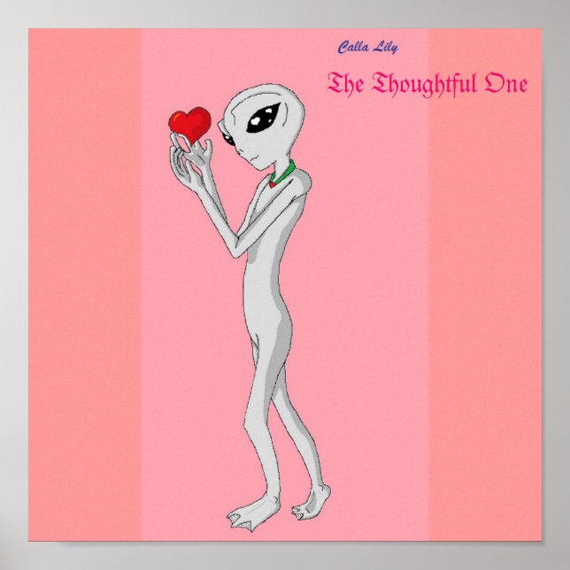 The Thoughtful One Poster (Front)