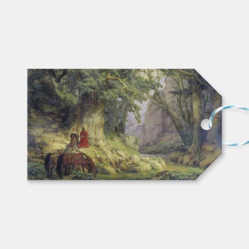 The Thousand_Year Oak Tree by Karl Lessing Gift Tags