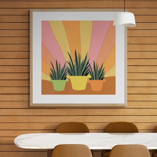 The Three Agaves Poster and Digital Download