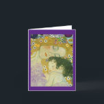 The Three Ages of Woman, Gustav Klimt, Fine Art, Thank You Card<br><div class="desc">The Three Ages of Woman,  Gustav Klimt,  Fine Art
Detail</div>