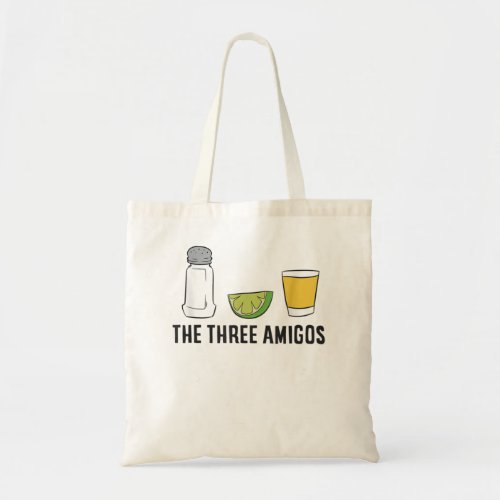 The Three Amigos Cinco De Mayo Tequila Salt And Li Tote Bag