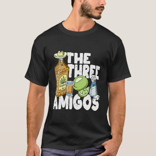 The Three Amigos Tequila Fiesta T_Shirt