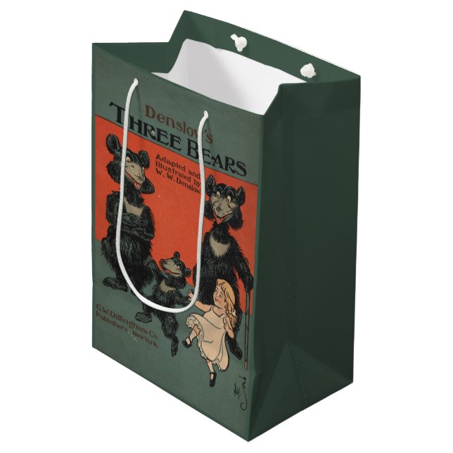 The Three Bears Gift Bag (Front Angled)