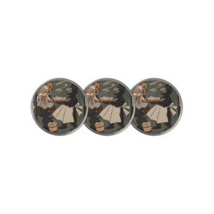 The Three Bears Golf Ball Markers