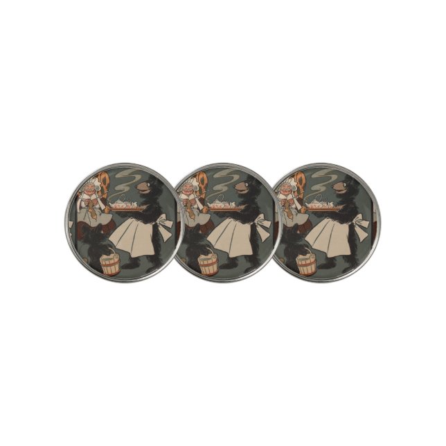 The Three Bears Golf Ball Markers (3 Up)